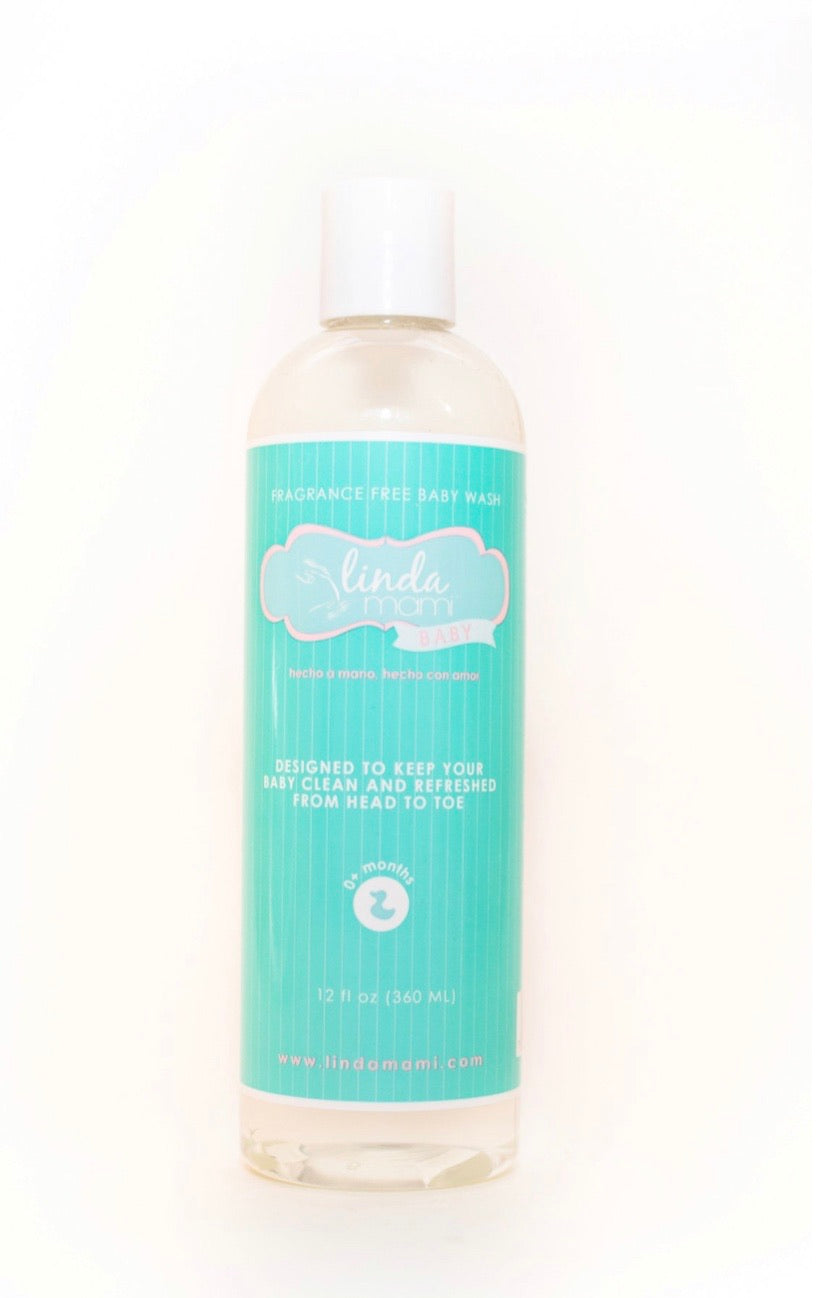 Fragrance Free Baby Wash, Linda Mami