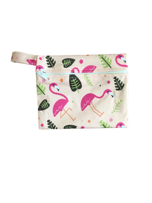 Mini Wet Bag, Flamingo