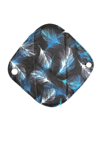 Pantyliners 7”, Blue Feathers