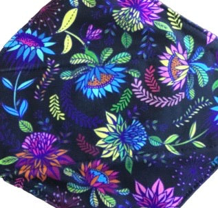 Toalla 14”, Purple Flower