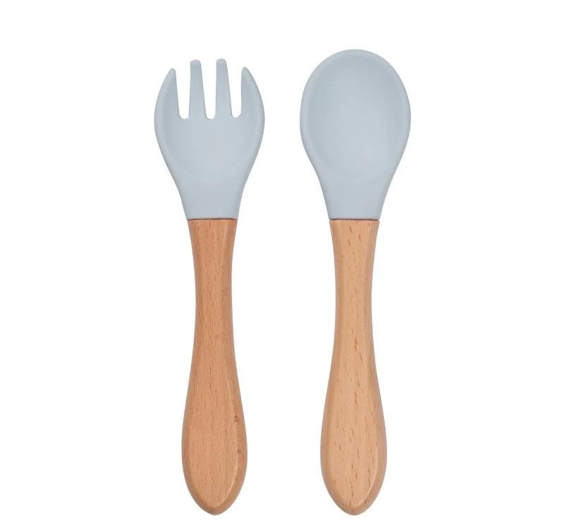 Set Cubiertos bamboo/Silicone