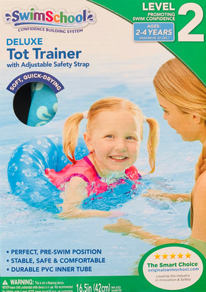 Deluxe Tot Trainer with Adjustable Safety Strap, Pink