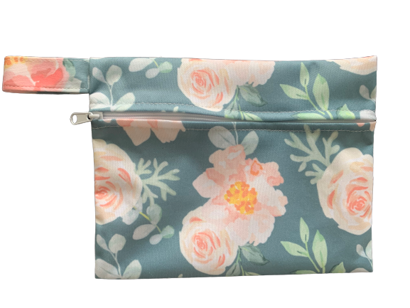 Mini Wet Bag, Flowers